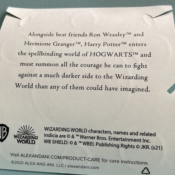 NWT Alex and Ani Harry Potter Gringott’s Two Tone Charm Bangle Rafaelian Silver® - Picture 8 of 9